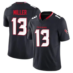 Houston Texans Men's Limited Navy Alternate Vapor F.U.S.E. Jersey (13 Braxton Miller)