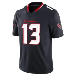 Houston Texans Men's Limited Navy Alternate Vapor F.U.S.E. Jersey (13 Braxton Miller)