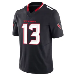Houston Texans Men's Limited Navy Alternate Vapor F.U.S.E. Jersey (13 Christian Kirk)