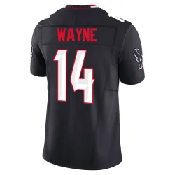 Houston Texans Men's Limited Navy Alternate Vapor F.U.S.E. Jersey (14 Jared Wayne)