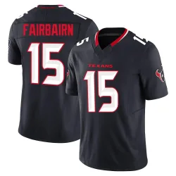 Houston Texans Men's Limited Navy Alternate Vapor F.U.S.E. Jersey (15 Ka'imi Fairbairn)