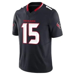 Houston Texans Men's Limited Navy Alternate Vapor F.U.S.E. Jersey (15 Ka'imi Fairbairn)