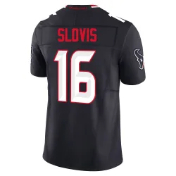 Houston Texans Men's Limited Navy Alternate Vapor F.U.S.E. Jersey (16 Kedon Slovis)