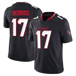 Houston Texans Men's Limited Navy Alternate Vapor F.U.S.E. Jersey (17 Braxton Berrios)