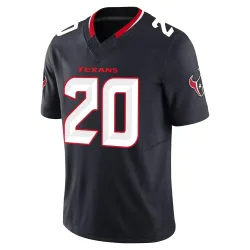 Houston Texans Men's Limited Navy Alternate Vapor F.U.S.E. Jersey (20 Jimmie Ward)