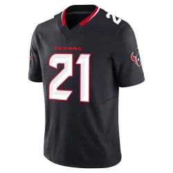 Houston Texans Men's Limited Navy Alternate Vapor F.U.S.E. Jersey (21 Nick Chubb)