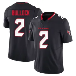 Houston Texans Men's Limited Navy Alternate Vapor F.U.S.E. Jersey (2 Calen Bullock)