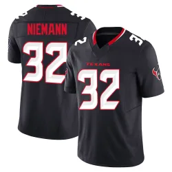 Houston Texans Men's Limited Navy Alternate Vapor F.U.S.E. Jersey (32 Nick Niemann)