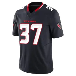 Houston Texans Men's Limited Navy Alternate Vapor F.U.S.E. Jersey (37 D'Angelo Ross)