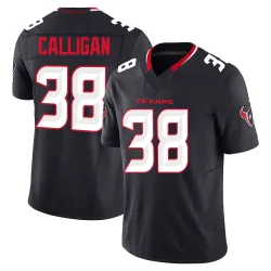 Houston Texans Men's Limited Navy Alternate Vapor F.U.S.E. Jersey (38 Keydrain Calligan)