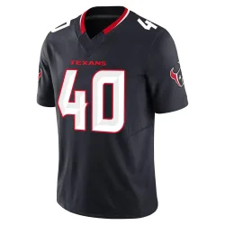 Houston Texans Men's Limited Navy Alternate Vapor F.U.S.E. Jersey (40 Dalton Keene)