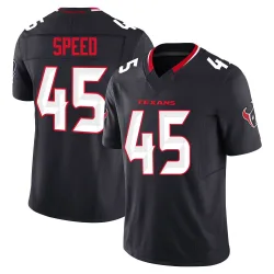 Houston Texans Men's Limited Navy Alternate Vapor F.U.S.E. Jersey (45 E.J. Speed)