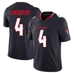 Houston Texans Men's Limited Navy Alternate Vapor F.U.S.E. Jersey (4 Kamari Lassiter)