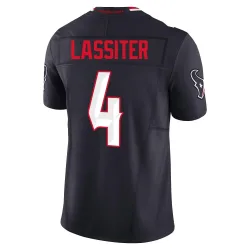 Houston Texans Men's Limited Navy Alternate Vapor F.U.S.E. Jersey (4 Kamari Lassiter)