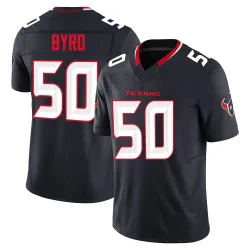 Houston Texans Men's Limited Navy Alternate Vapor F.U.S.E. Jersey (50 Solomon Byrd)