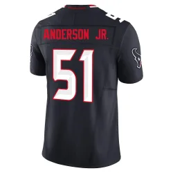Houston Texans Men's Limited Navy Alternate Vapor F.U.S.E. Jersey (51 Will Anderson Jr.)