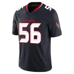 Houston Texans Men's Limited Navy Alternate Vapor F.U.S.E. Jersey (56 Brian Cushing)