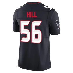 Houston Texans Men's Limited Navy Alternate Vapor F.U.S.E. Jersey (56 Jamal Hill)