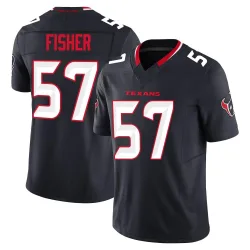 Houston Texans Men's Limited Navy Alternate Vapor F.U.S.E. Jersey (57 Blake Fisher)