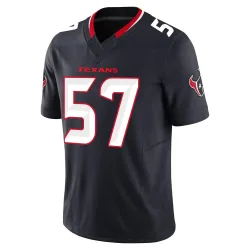 Houston Texans Men's Limited Navy Alternate Vapor F.U.S.E. Jersey (57 Blake Fisher)