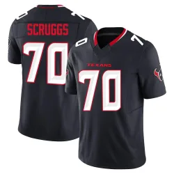 Houston Texans Men's Limited Navy Alternate Vapor F.U.S.E. Jersey (70 Juice Scruggs)