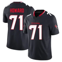 Houston Texans Men's Limited Navy Alternate Vapor F.U.S.E. Jersey (71 Tytus Howard)