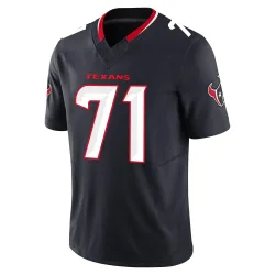 Houston Texans Men's Limited Navy Alternate Vapor F.U.S.E. Jersey (71 Tytus Howard)