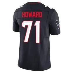 Houston Texans Men's Limited Navy Alternate Vapor F.U.S.E. Jersey (71 Tytus Howard)