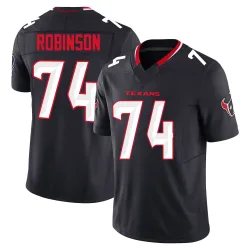 Houston Texans Men's Limited Navy Alternate Vapor F.U.S.E. Jersey (74 Cam Robinson)