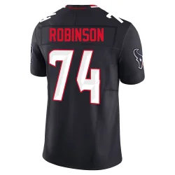 Houston Texans Men's Limited Navy Alternate Vapor F.U.S.E. Jersey (74 Cam Robinson)