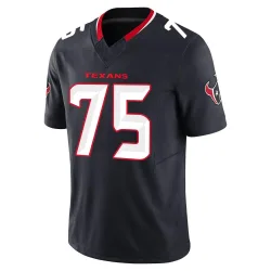 Houston Texans Men's Limited Navy Alternate Vapor F.U.S.E. Jersey (75 Vince Wilfork)