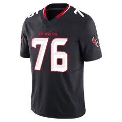 Houston Texans Men's Limited Navy Alternate Vapor F.U.S.E. Jersey (76 Austin Deculus)