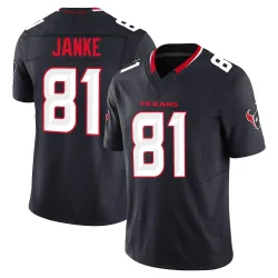 Houston Texans Men's Limited Navy Alternate Vapor F.U.S.E. Jersey (81 Jaxon Janke)