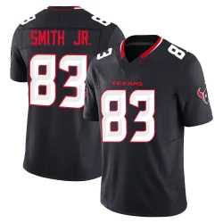 Houston Texans Men's Limited Navy Alternate Vapor F.U.S.E. Jersey (83 Irv Smith Jr.)