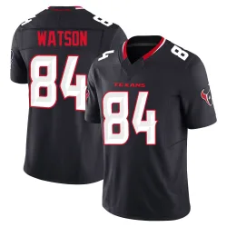 Houston Texans Men's Limited Navy Alternate Vapor F.U.S.E. Jersey (84 Justin Watson)