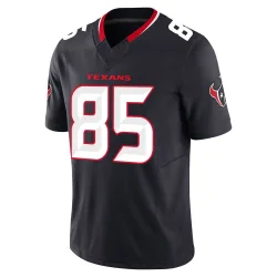 Houston Texans Men's Limited Navy Alternate Vapor F.U.S.E. Jersey (85 Daniel Jackson)