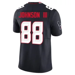 Houston Texans Men's Limited Navy Alternate Vapor F.U.S.E. Jersey (88 Johnny Johnson III)