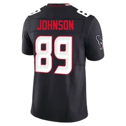 Houston Texans Men's Limited Navy Alternate Vapor F.U.S.E. Jersey (89 Xavier Johnson)