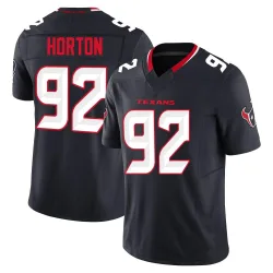 Houston Texans Men's Limited Navy Alternate Vapor F.U.S.E. Jersey (92 Dylan Horton)