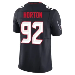 Houston Texans Men's Limited Navy Alternate Vapor F.U.S.E. Jersey (92 Dylan Horton)