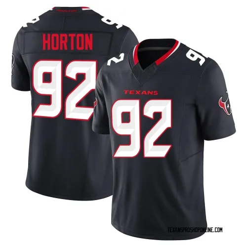 Houston Texans Men's Limited Navy Alternate Vapor F.U.S.E. Jersey (92 Dylan Horton)