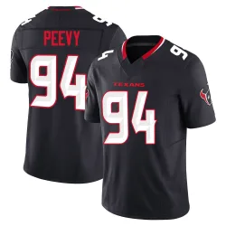 Houston Texans Men's Limited Navy Alternate Vapor F.U.S.E. Jersey (94 Jayden Peevy)