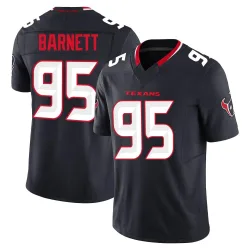 Houston Texans Men's Limited Navy Alternate Vapor F.U.S.E. Jersey (95 Derek Barnett)