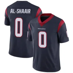 Houston Texans Men's Limited Navy Blue Team Color Vapor Untouchable Jersey (0 Azeez Al-Shaair)