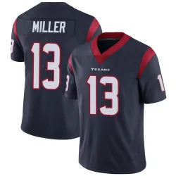 Houston Texans Men's Limited Navy Blue Team Color Vapor Untouchable Jersey (13 Braxton Miller)