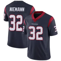 Houston Texans Men's Limited Navy Blue Team Color Vapor Untouchable Jersey (32 Nick Niemann)