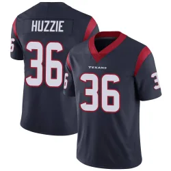Houston Texans Men's Limited Navy Blue Team Color Vapor Untouchable Jersey (36 Alijah Huzzie)