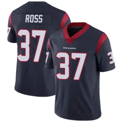 Houston Texans Men's Limited Navy Blue Team Color Vapor Untouchable Jersey (37 D'Angelo Ross)