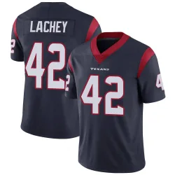 Houston Texans Men's Limited Navy Blue Team Color Vapor Untouchable Jersey (42 Luke Lachey)