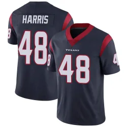 Houston Texans Men's Limited Navy Blue Team Color Vapor Untouchable Jersey (48 Christian Harris)